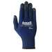 Ansell® 97-505 Knitwrist Foam Nitrile Cut Resistant Glove, Medium, Black/Blue  12 Pairs per Bag